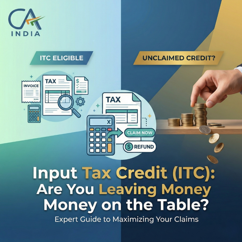  Input Tax Credit (ITC): Are You Leaving Money on the Table?