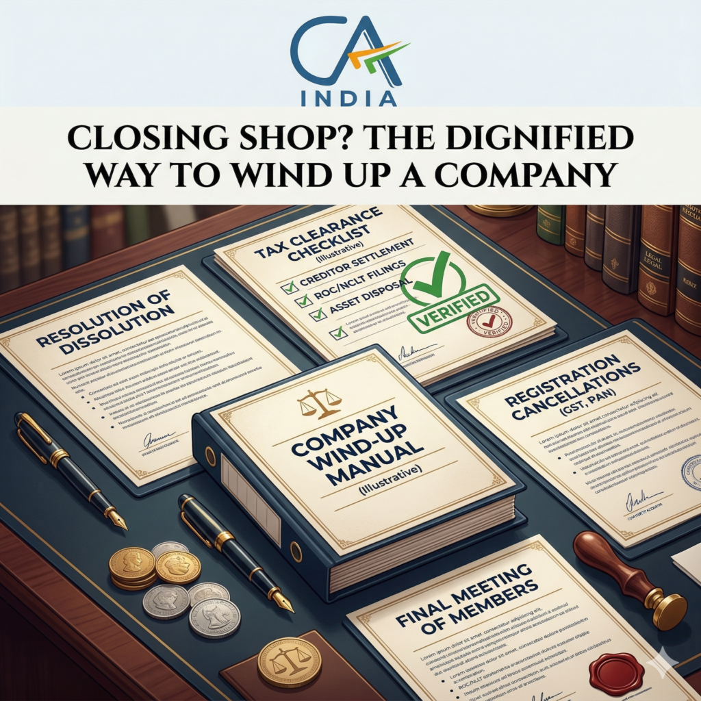 Closing Shop? The Dignified Way to Wind Up a Company