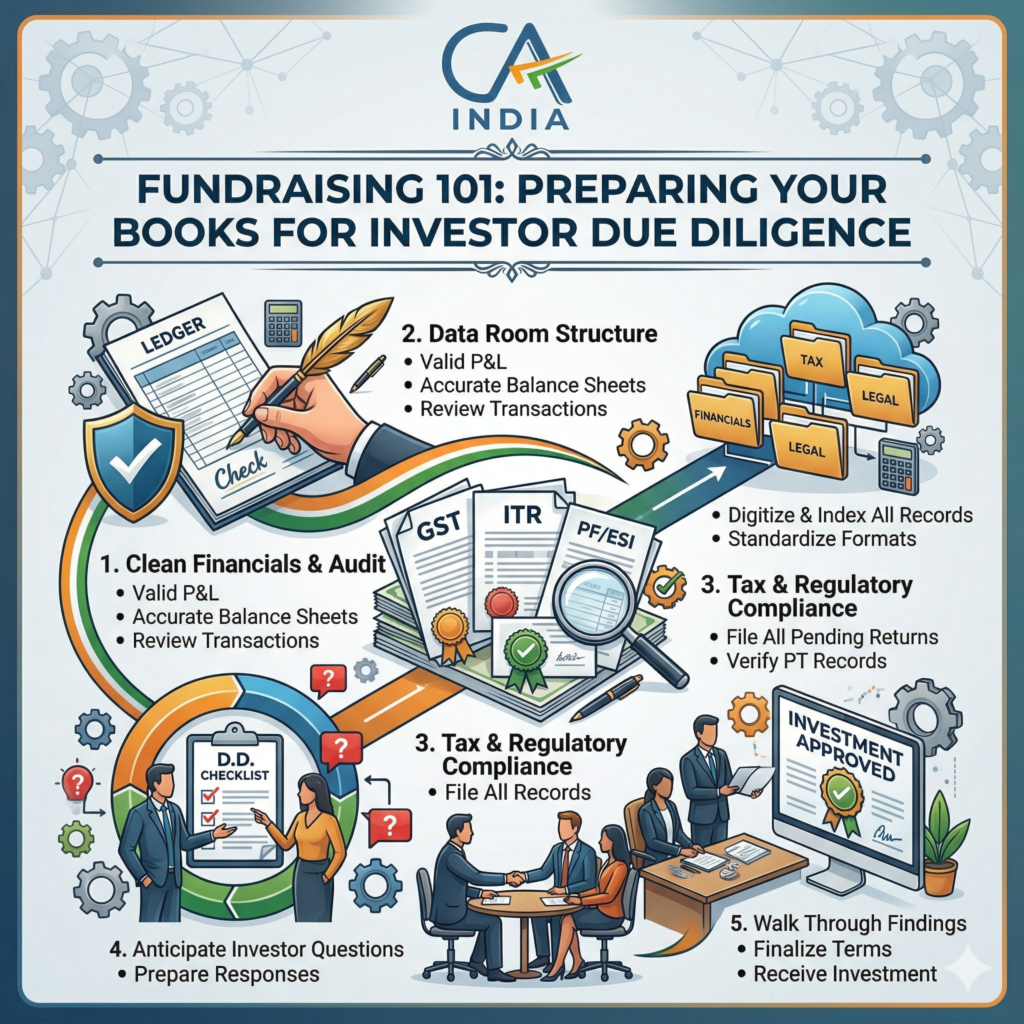 Fundraising 101: Preparing Your Books for Investor Due Diligence