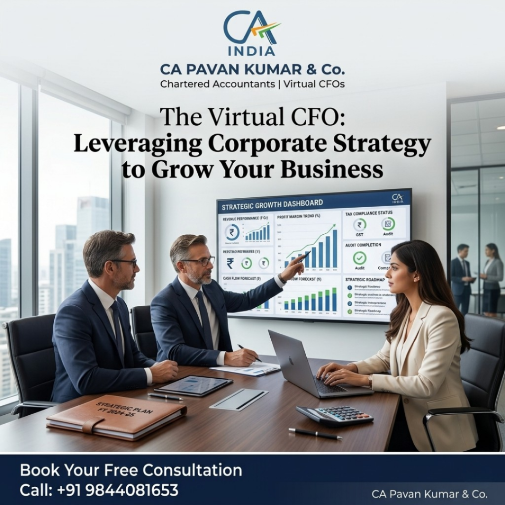 virtual cfo corporate strategy business growth ca pavan kumar