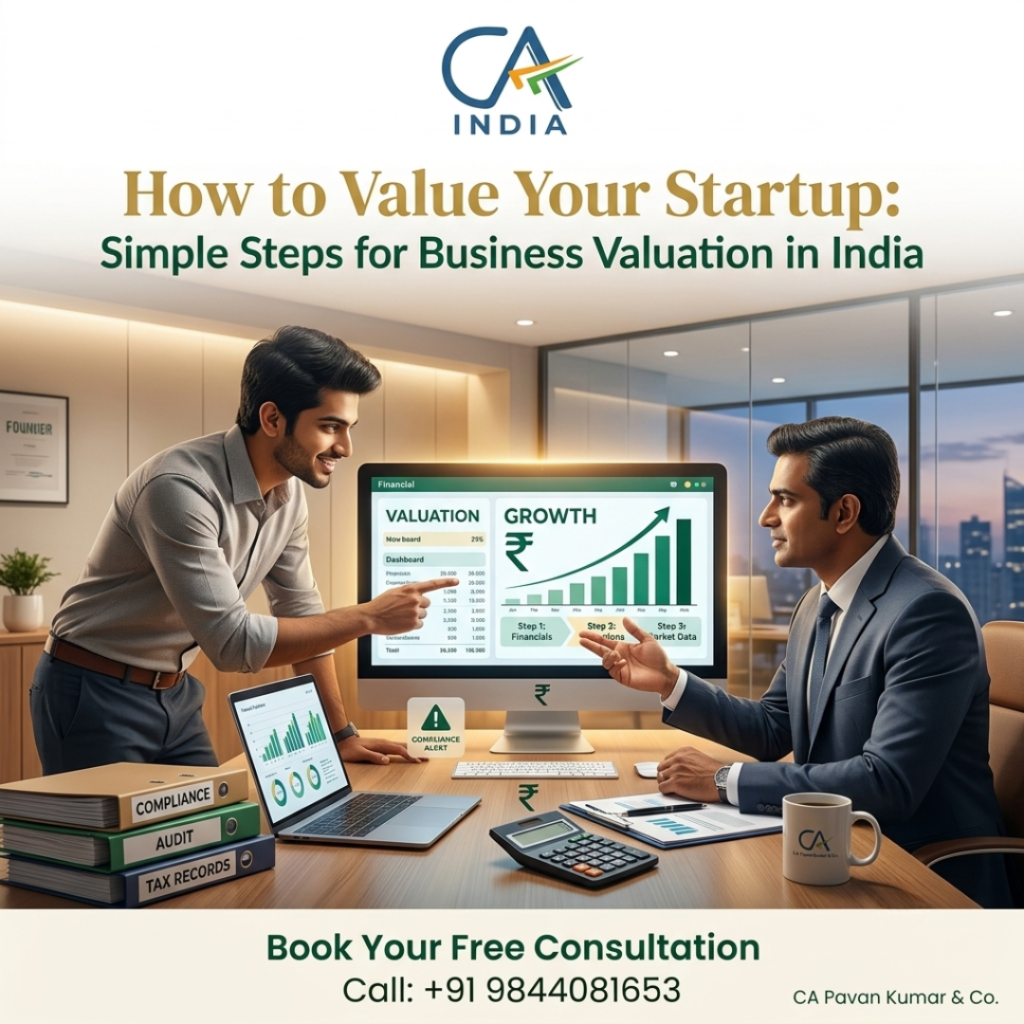 How to Value Your Startup: Simple Steps for Business Valuation in India