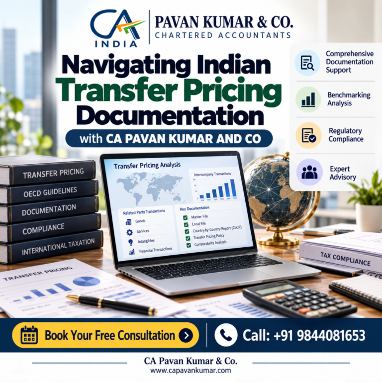 Navigating Indian Transfer Pricing Documentation with CA PAVAN KUMAR AND CO
