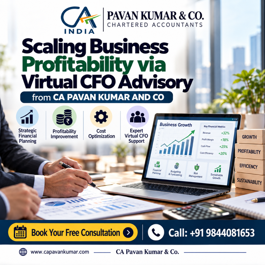 virtual cfo advisory for business profitability & growth – ca pavan kumar & co.